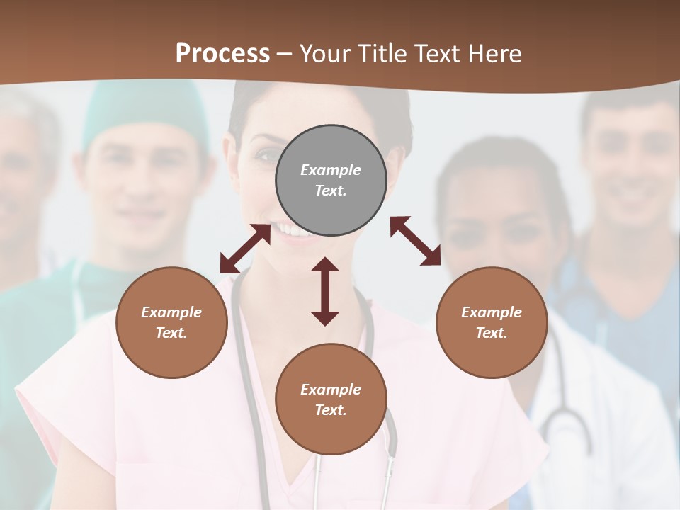 Male Successful Colleagues PowerPoint Template