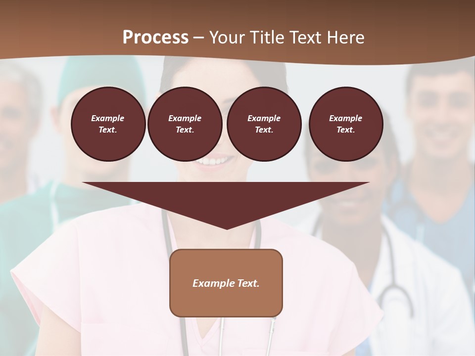 Male Successful Colleagues PowerPoint Template