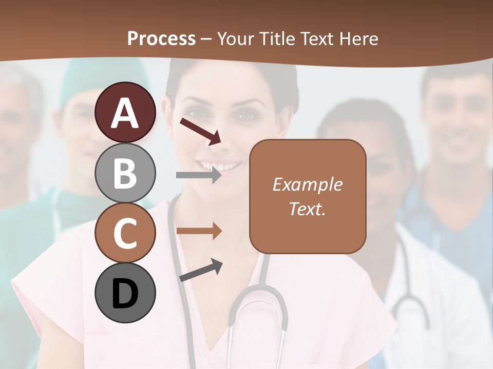 Male Successful Colleagues PowerPoint Template