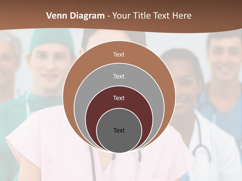 Male Successful Colleagues PowerPoint Template