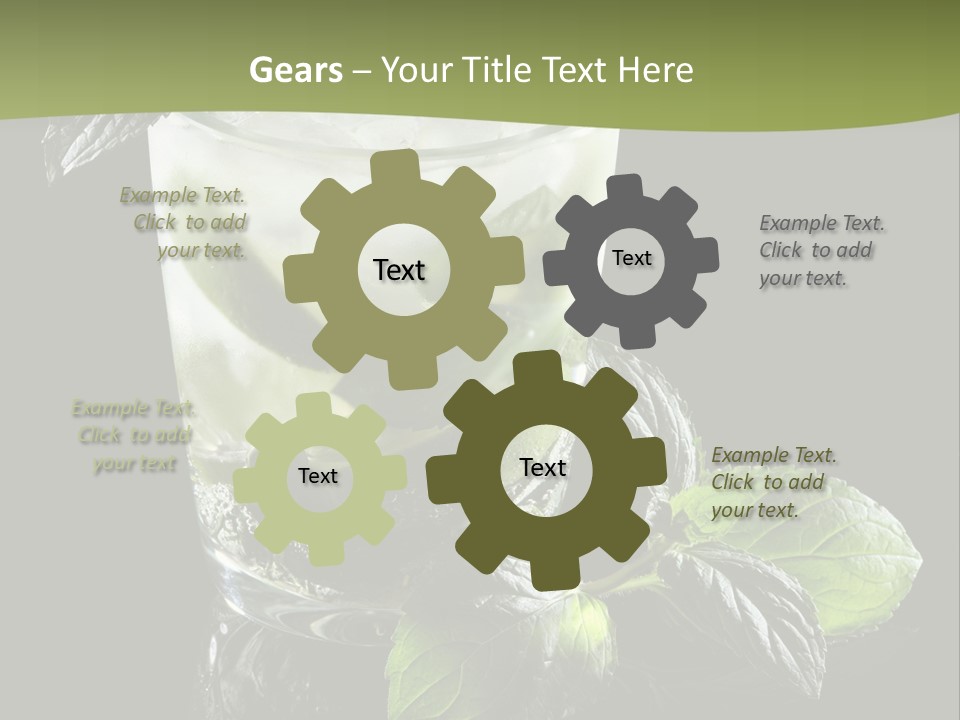 Multiple Rum Wet PowerPoint Template