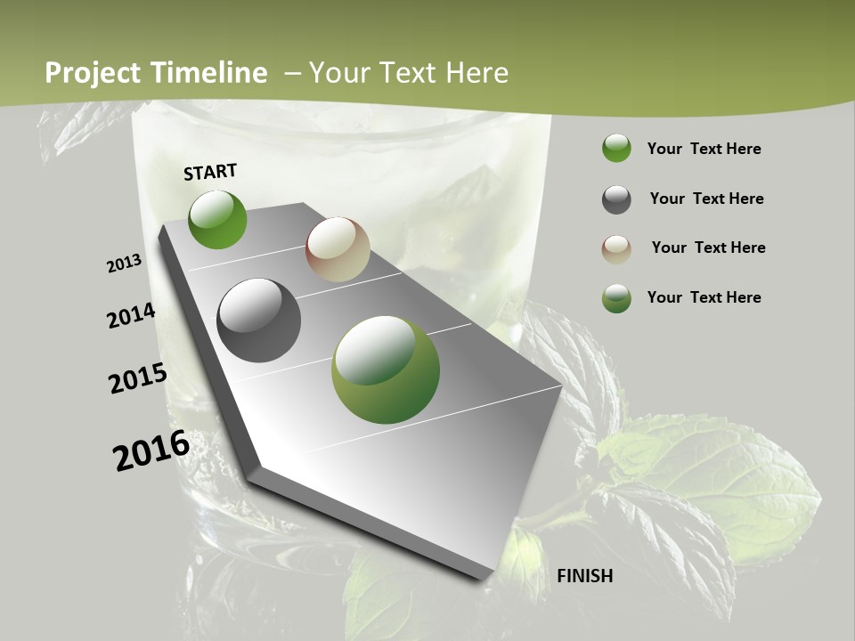 Multiple Rum Wet PowerPoint Template