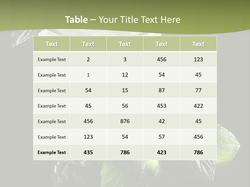 Multiple Rum Wet PowerPoint Template