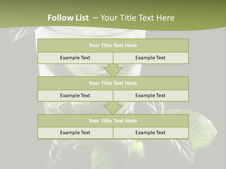 Multiple Rum Wet PowerPoint Template