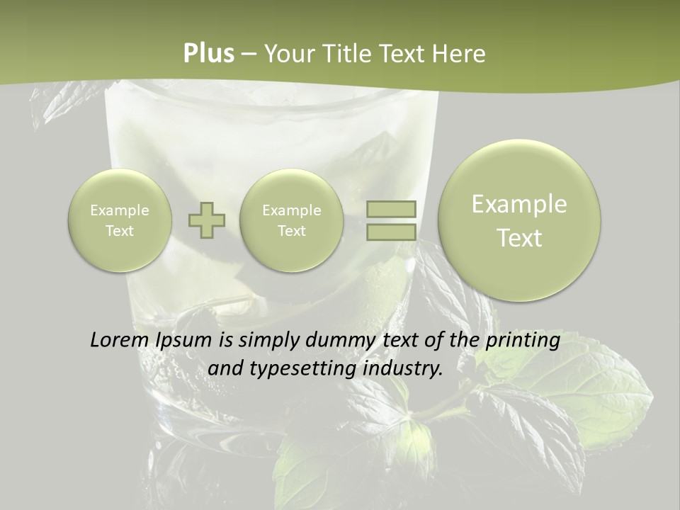Multiple Rum Wet PowerPoint Template