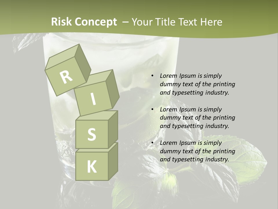 Multiple Rum Wet PowerPoint Template