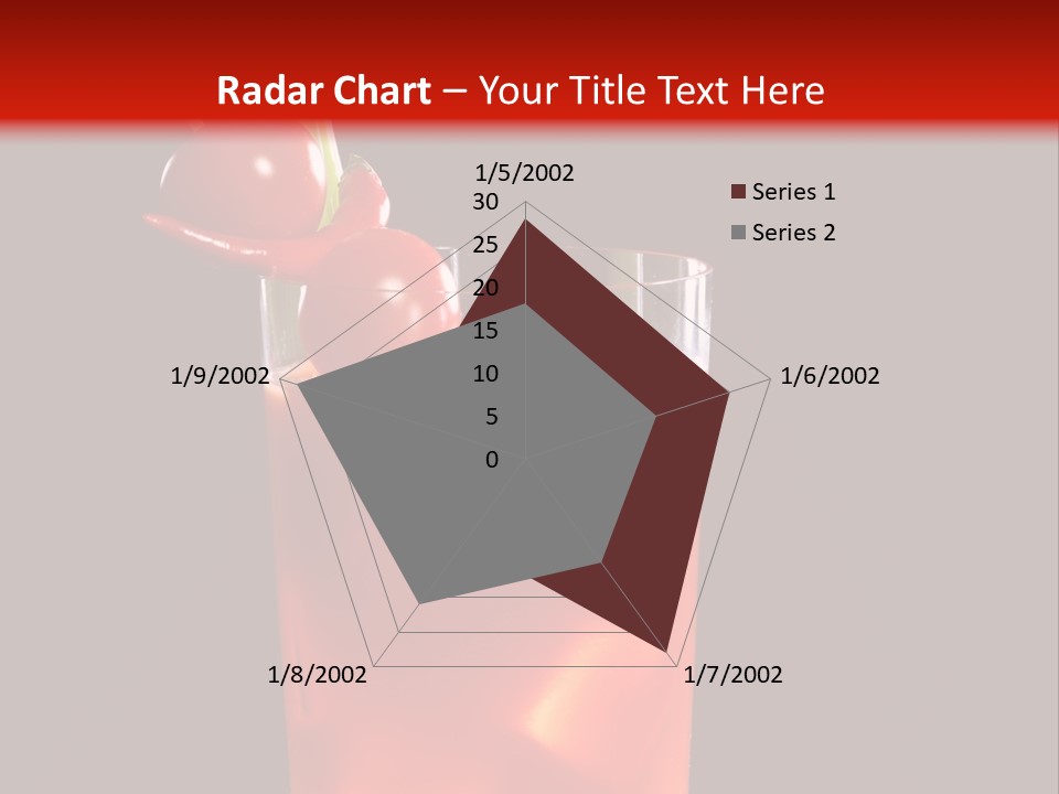 Bar Business Juice PowerPoint Template
