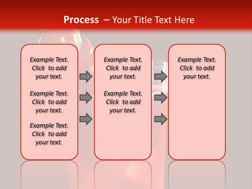 Bar Business Juice PowerPoint Template