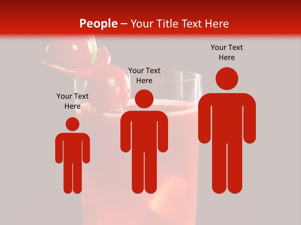 Bar Business Juice PowerPoint Template