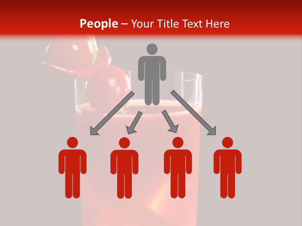 Bar Business Juice PowerPoint Template