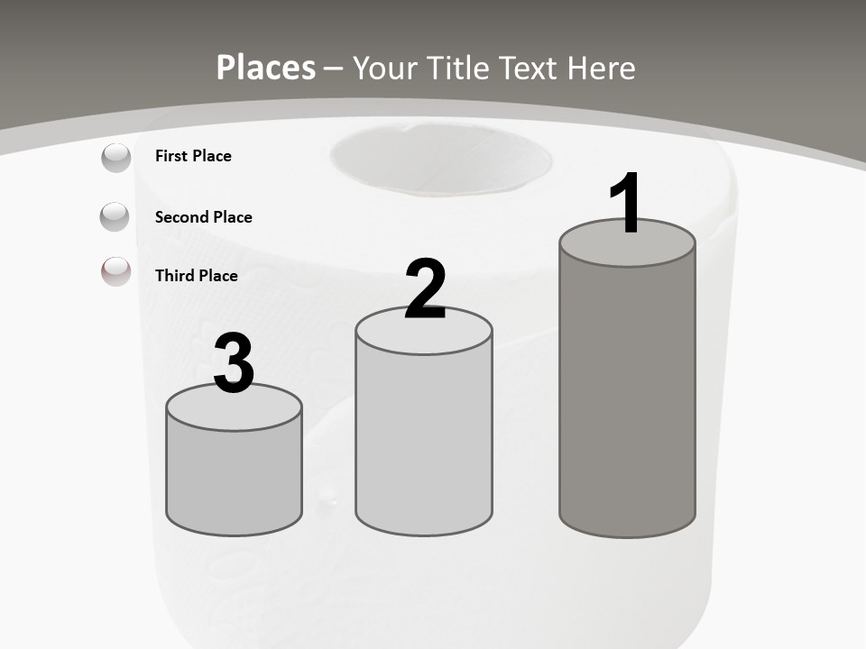 Simple Loo Toiletpaper PowerPoint Template