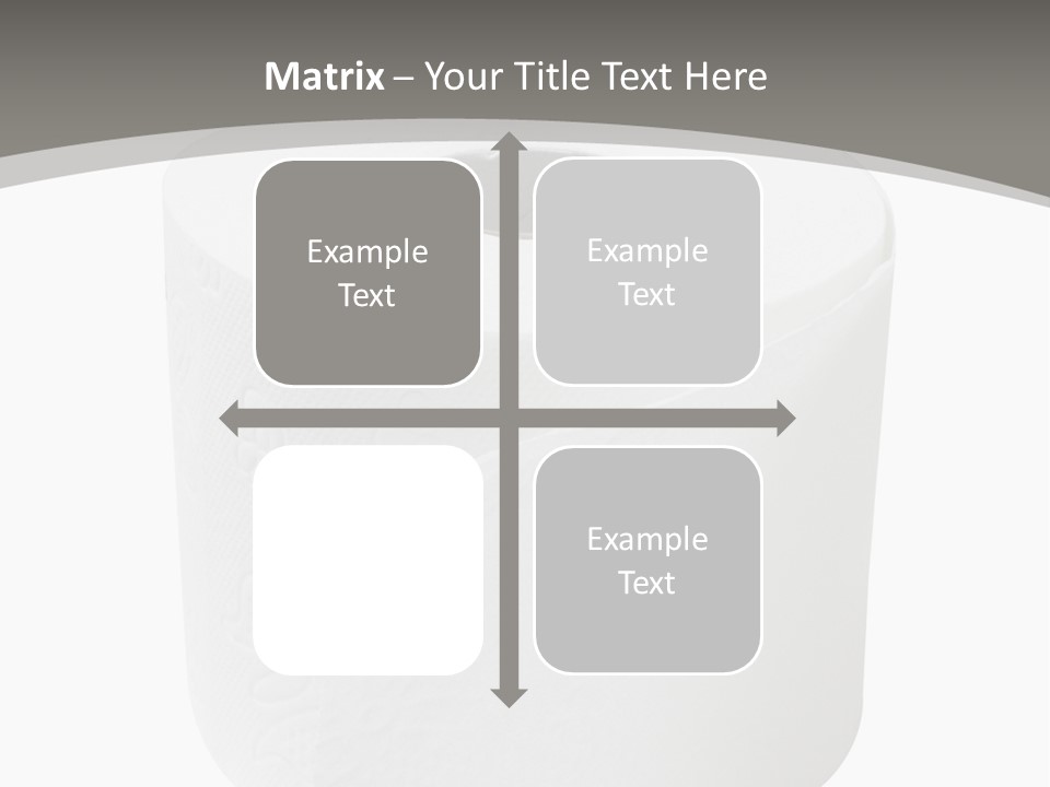 Simple Loo Toiletpaper PowerPoint Template