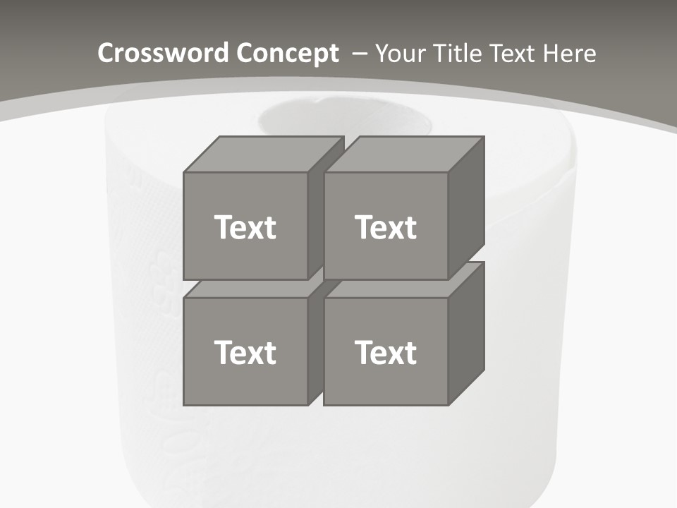 Simple Loo Toiletpaper PowerPoint Template