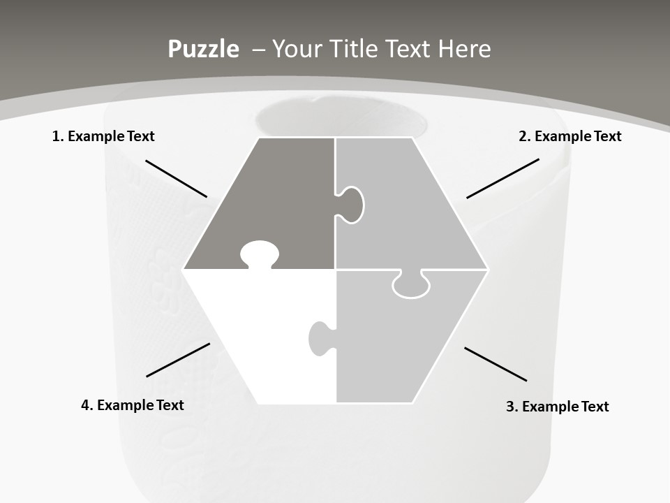 Simple Loo Toiletpaper PowerPoint Template