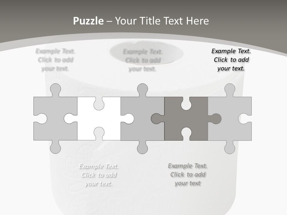 Simple Loo Toiletpaper PowerPoint Template