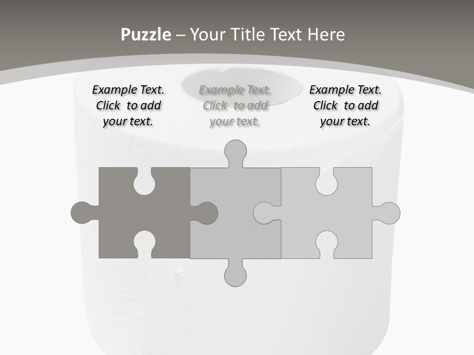 Simple Loo Toiletpaper PowerPoint Template