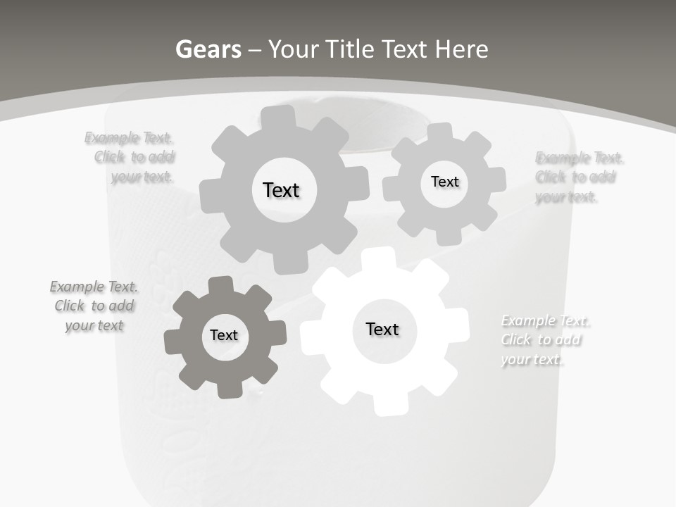 Simple Loo Toiletpaper PowerPoint Template