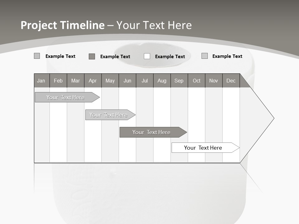 Simple Loo Toiletpaper PowerPoint Template