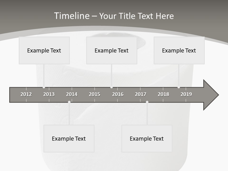 Simple Loo Toiletpaper PowerPoint Template