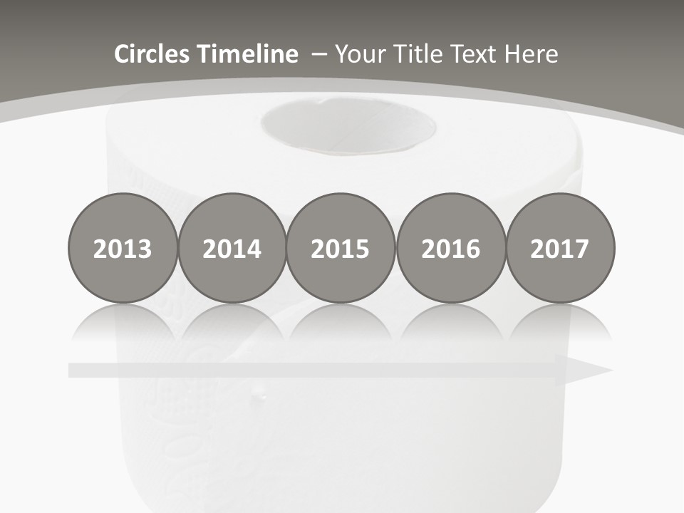 Simple Loo Toiletpaper PowerPoint Template