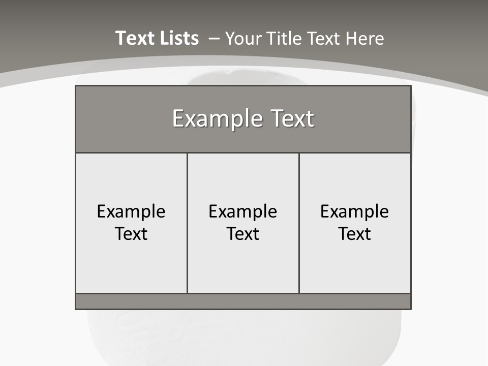 Simple Loo Toiletpaper PowerPoint Template