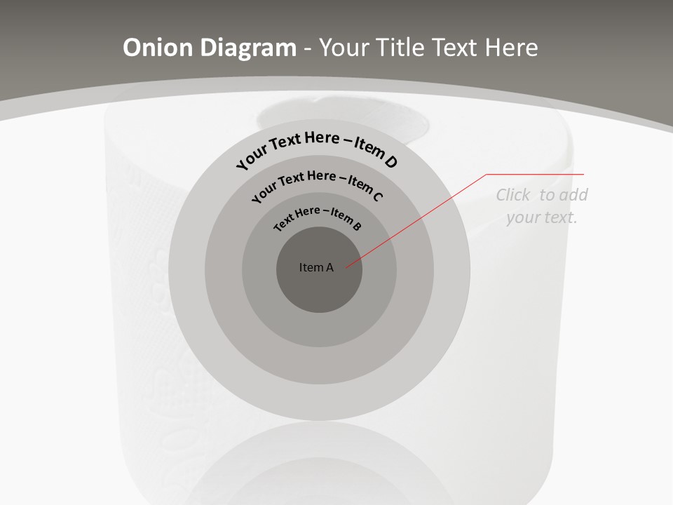 Simple Loo Toiletpaper PowerPoint Template