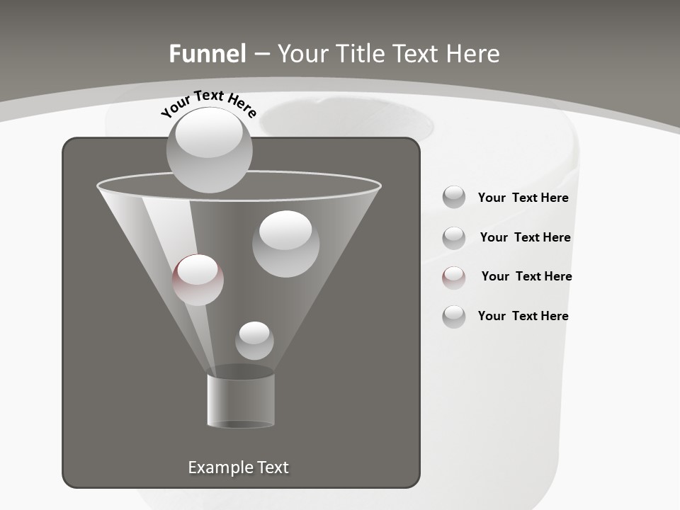 Simple Loo Toiletpaper PowerPoint Template