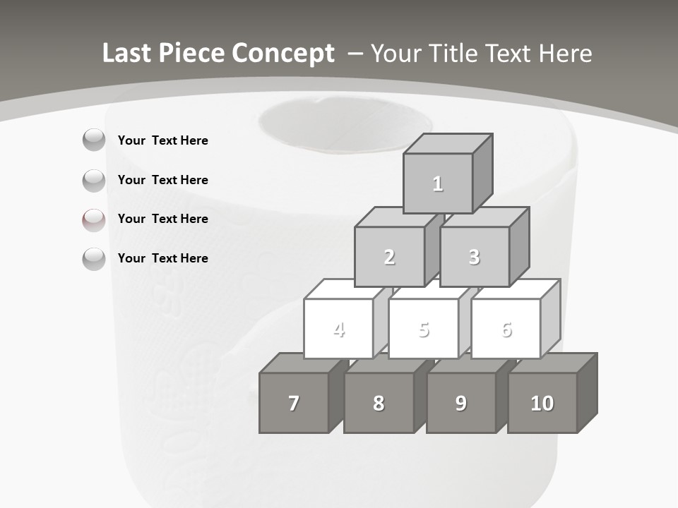 Simple Loo Toiletpaper PowerPoint Template