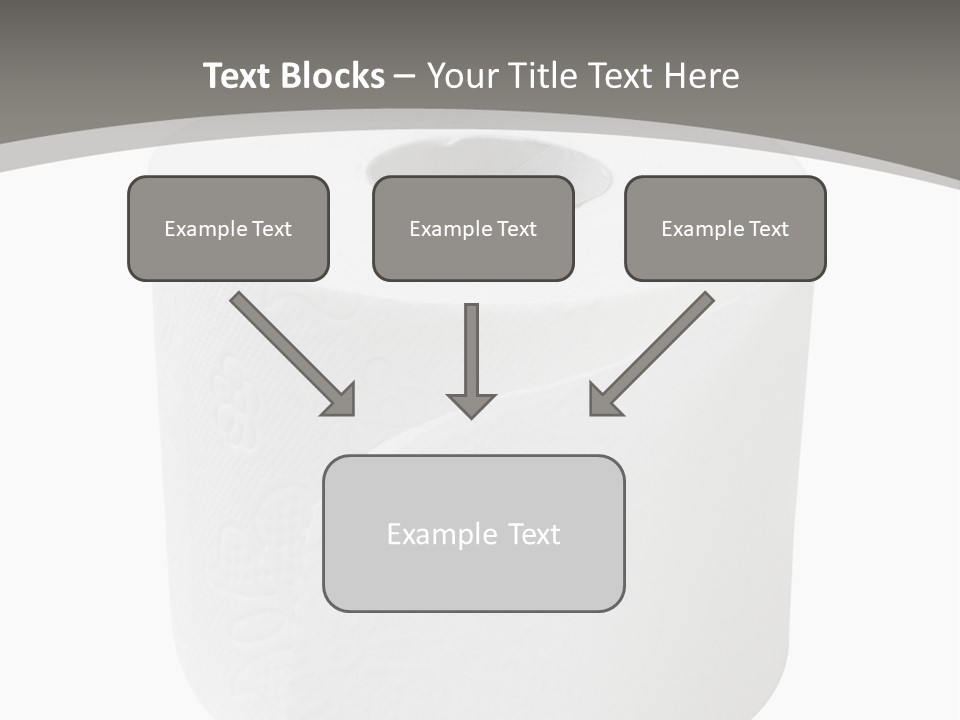 Simple Loo Toiletpaper PowerPoint Template