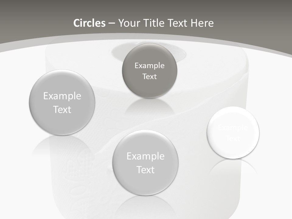 Simple Loo Toiletpaper PowerPoint Template
