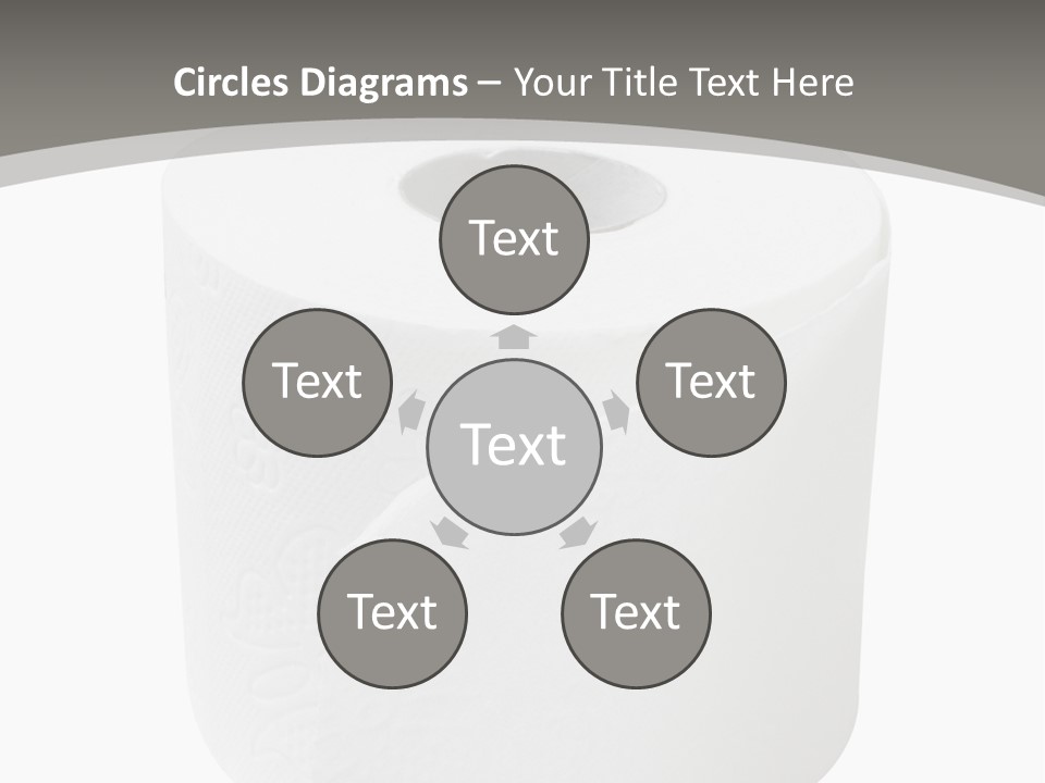 Simple Loo Toiletpaper PowerPoint Template