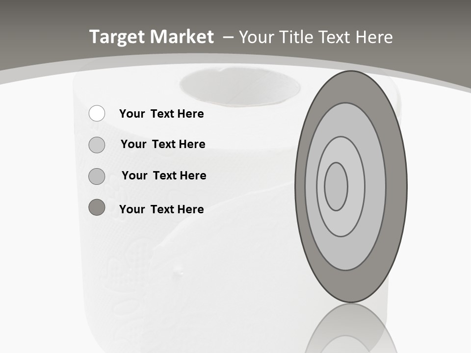 Simple Loo Toiletpaper PowerPoint Template