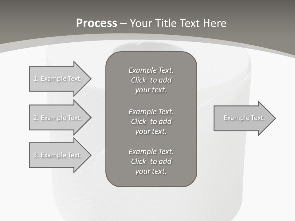Simple Loo Toiletpaper PowerPoint Template