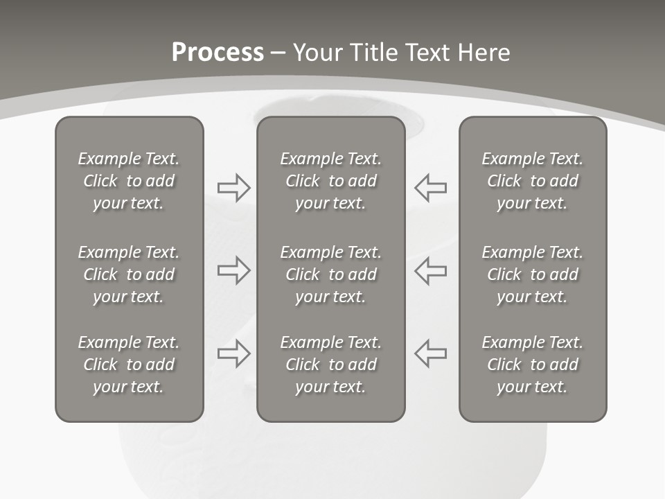Simple Loo Toiletpaper PowerPoint Template