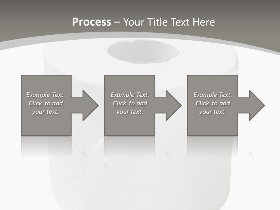Simple Loo Toiletpaper PowerPoint Template