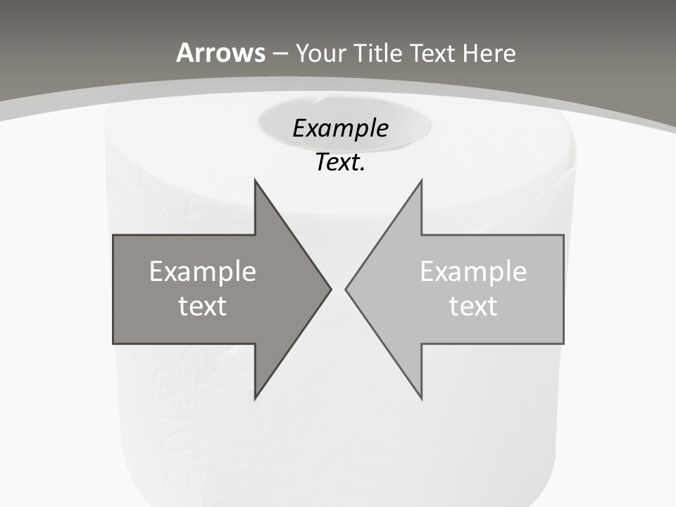 Simple Loo Toiletpaper PowerPoint Template