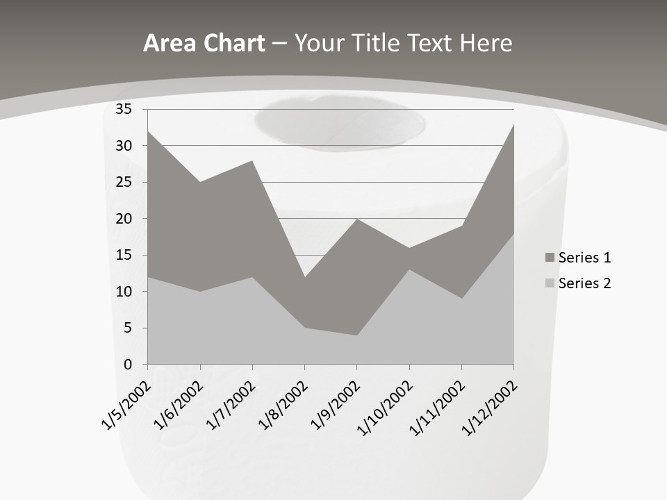 Simple Loo Toiletpaper PowerPoint Template