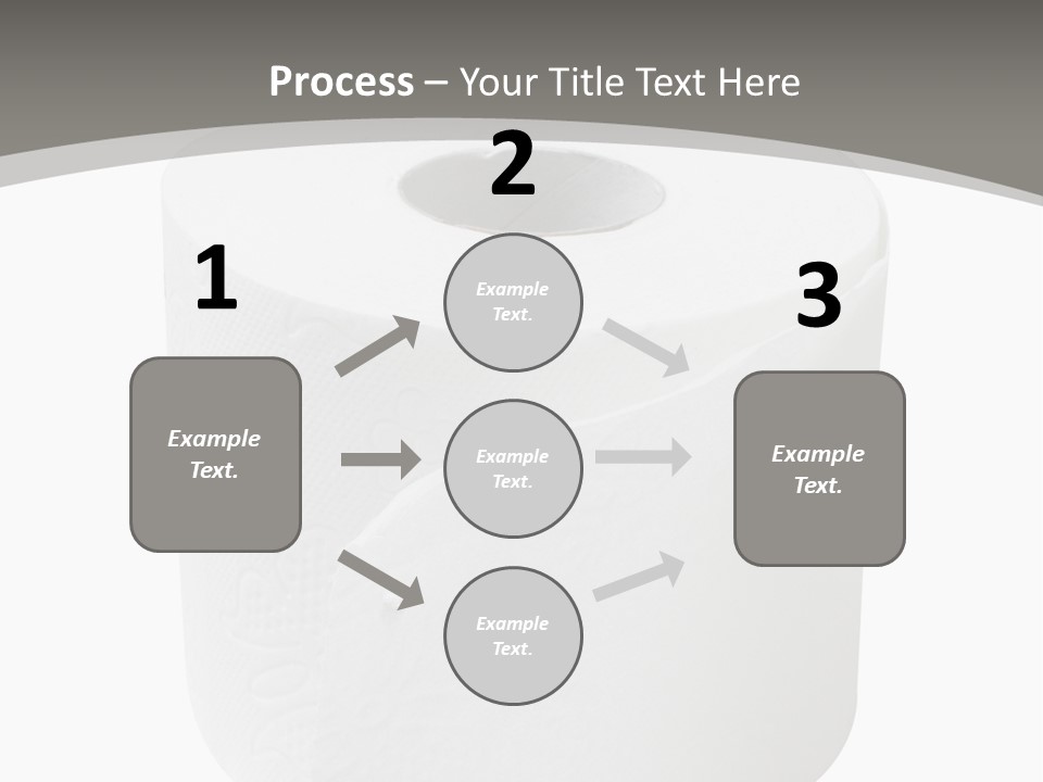 Simple Loo Toiletpaper PowerPoint Template