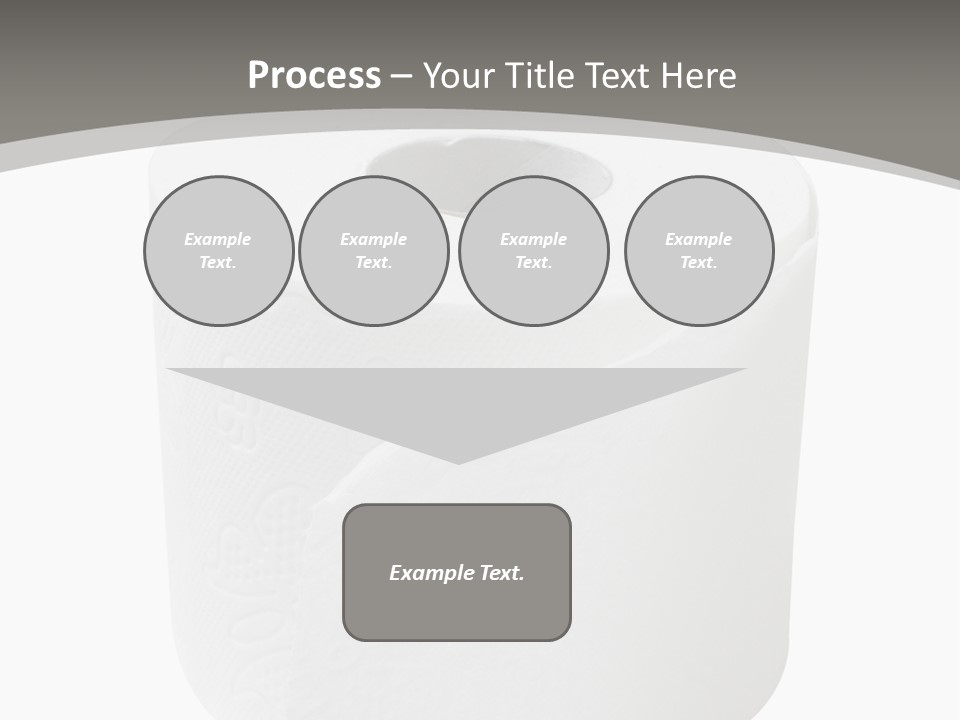 Simple Loo Toiletpaper PowerPoint Template