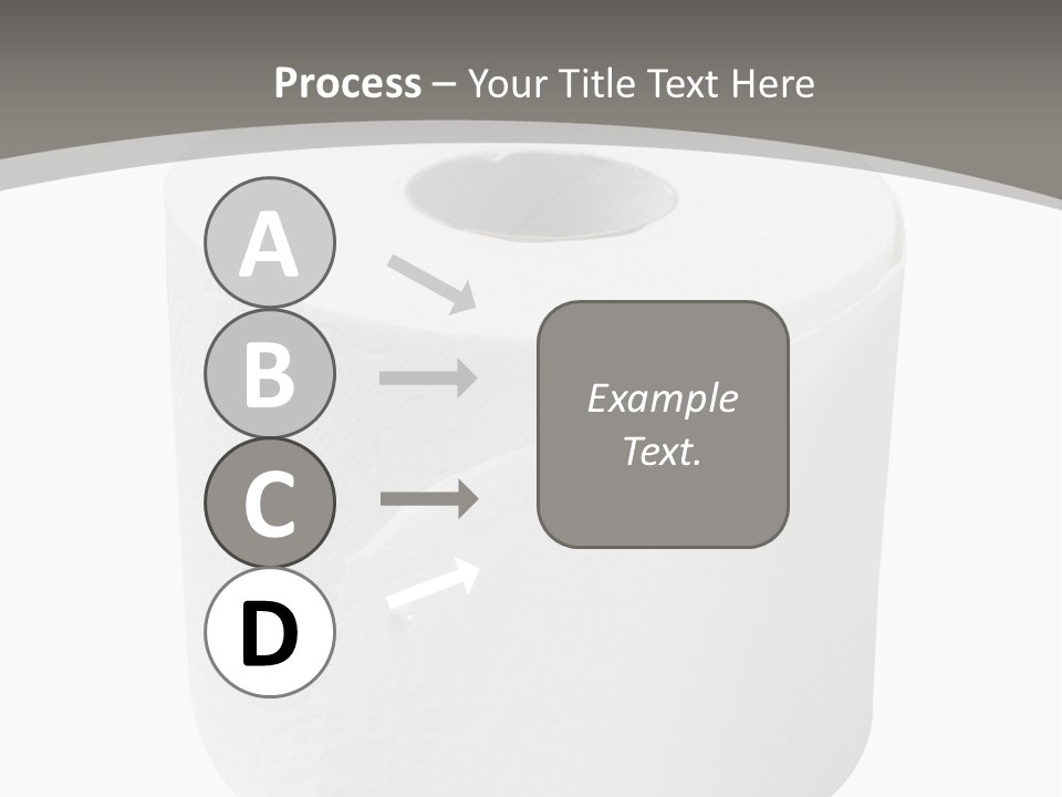 Simple Loo Toiletpaper PowerPoint Template
