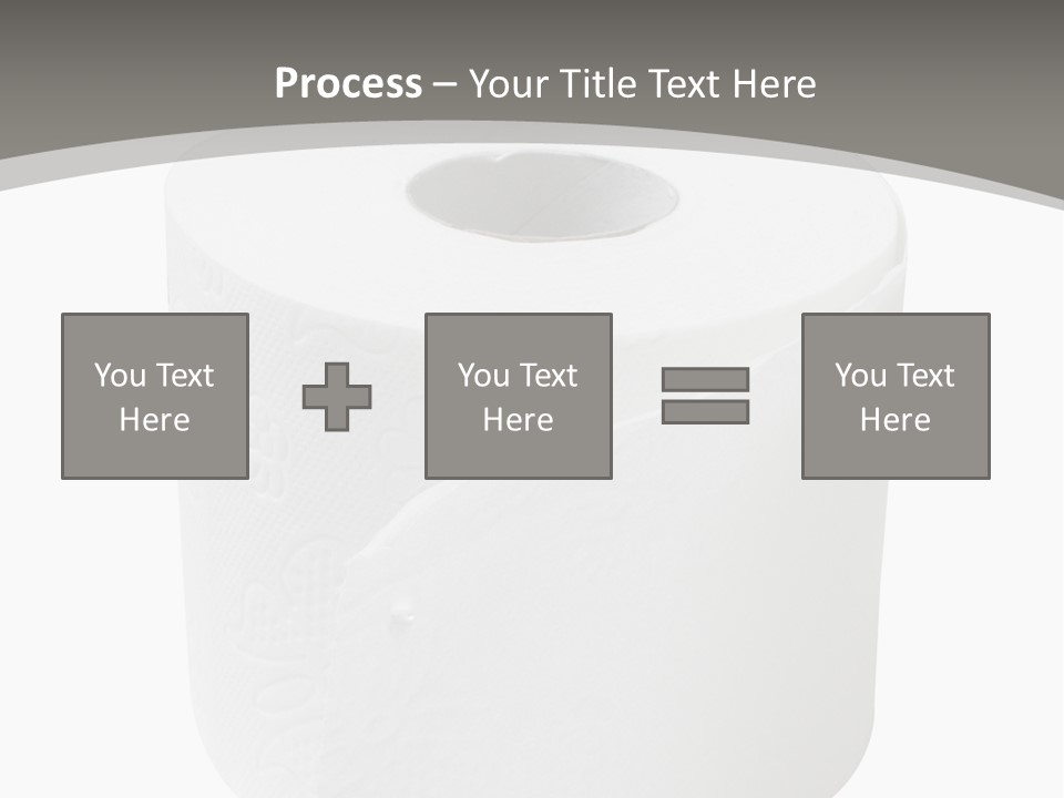 Simple Loo Toiletpaper PowerPoint Template