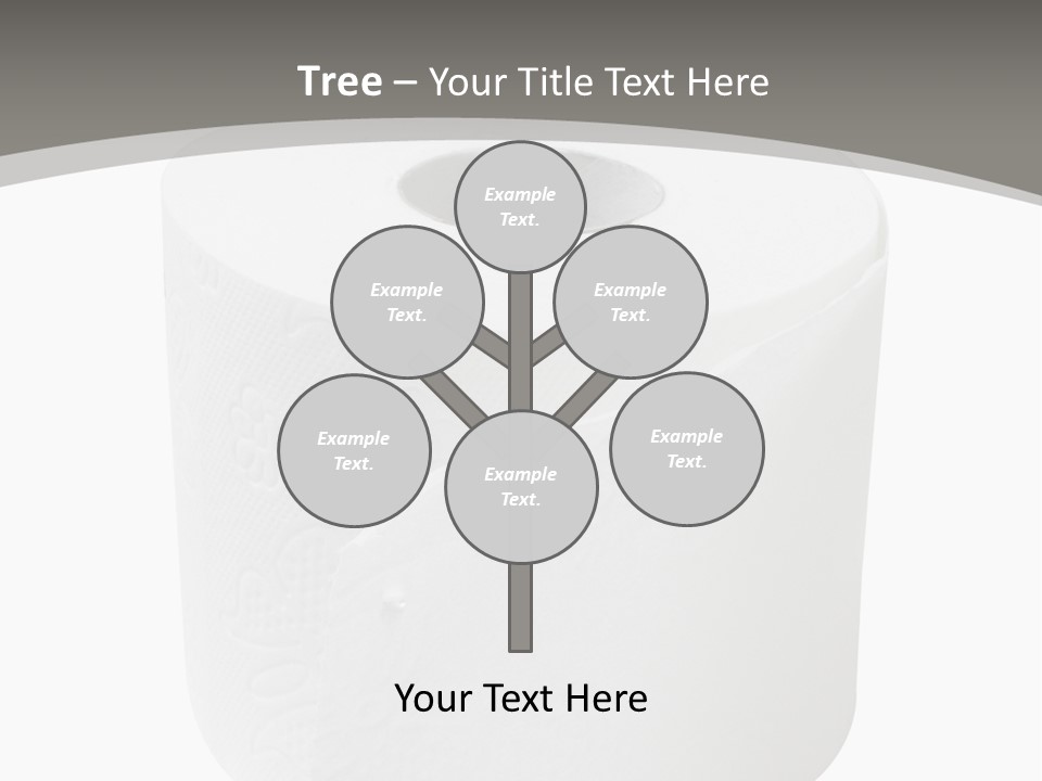 Simple Loo Toiletpaper PowerPoint Template