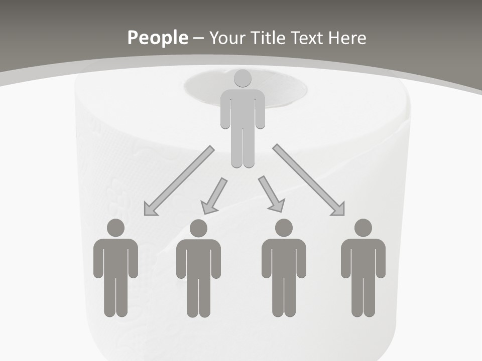 Simple Loo Toiletpaper PowerPoint Template