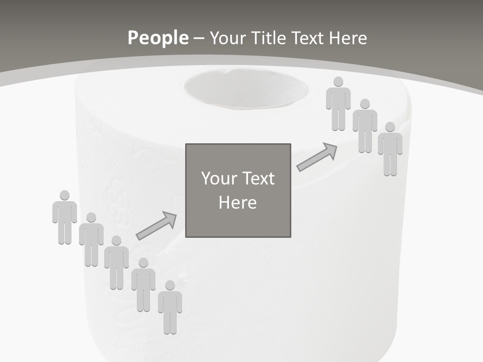 Simple Loo Toiletpaper PowerPoint Template