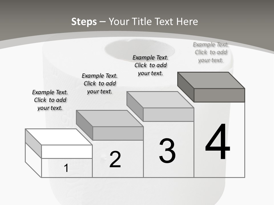 Simple Loo Toiletpaper PowerPoint Template