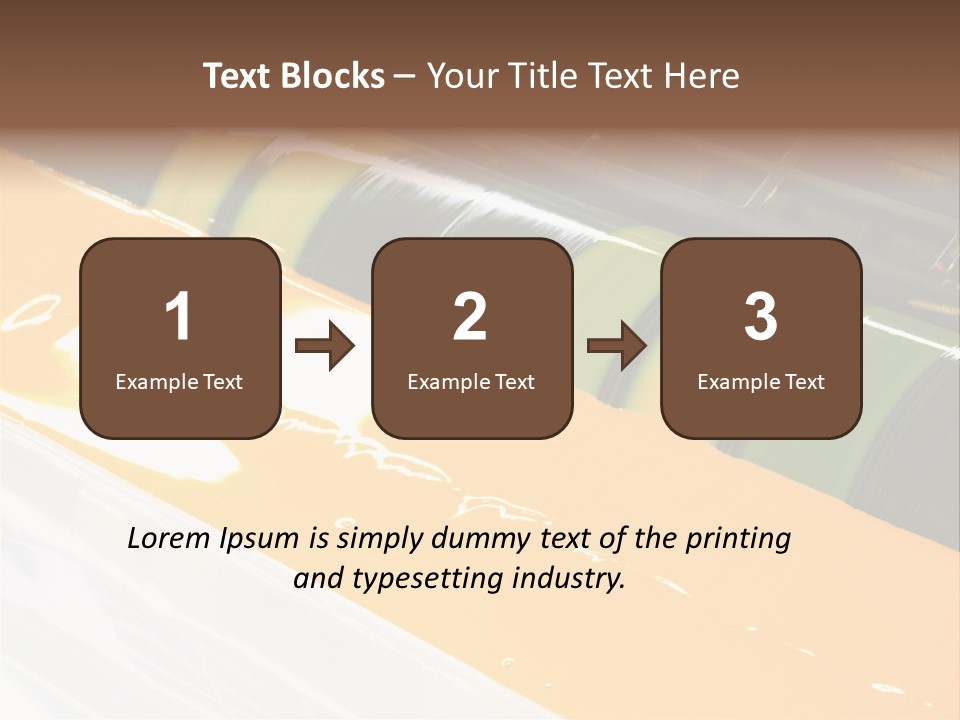 News Manufacturing Medium PowerPoint Template