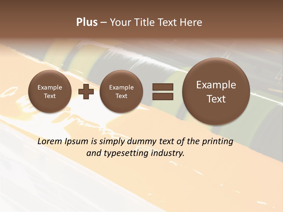 News Manufacturing Medium PowerPoint Template