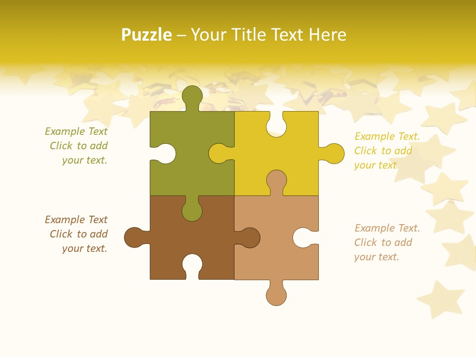 Party Shape Isolated PowerPoint Template