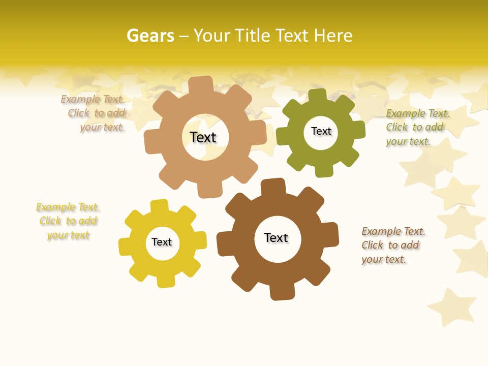 Party Shape Isolated PowerPoint Template