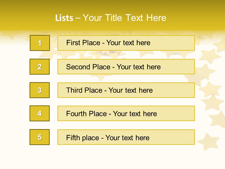 Party Shape Isolated PowerPoint Template